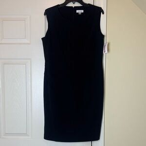 NWT Calvin Klein Classic Black Dress size 14